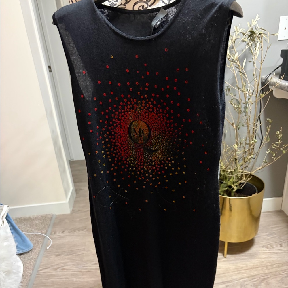 MCQ by Alexander McQueen - “AUTHENTIC “ Black and Red Mini Dress